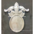 flower basket carving wood appliques